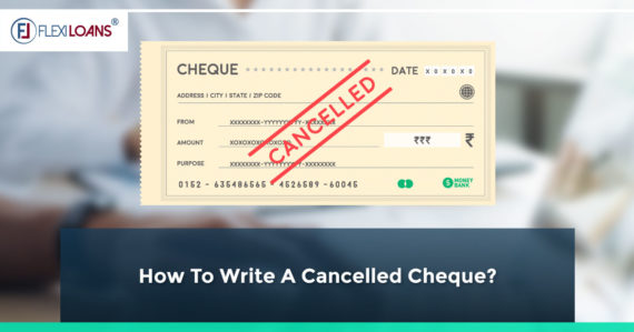 How To Write A Cancelled Cheque 4453