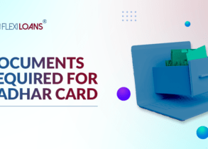 Documents required for aadhar card