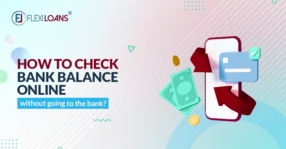 Check Bank Balance Online