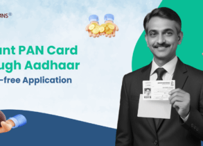 Instant PAN through Aadhaar