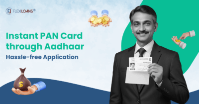 Instant PAN through Aadhaar