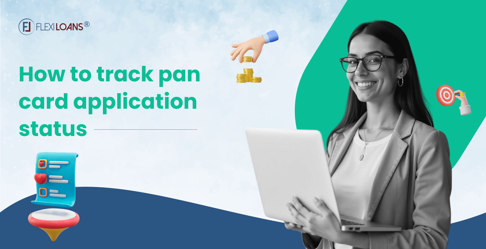 Track pan card application status