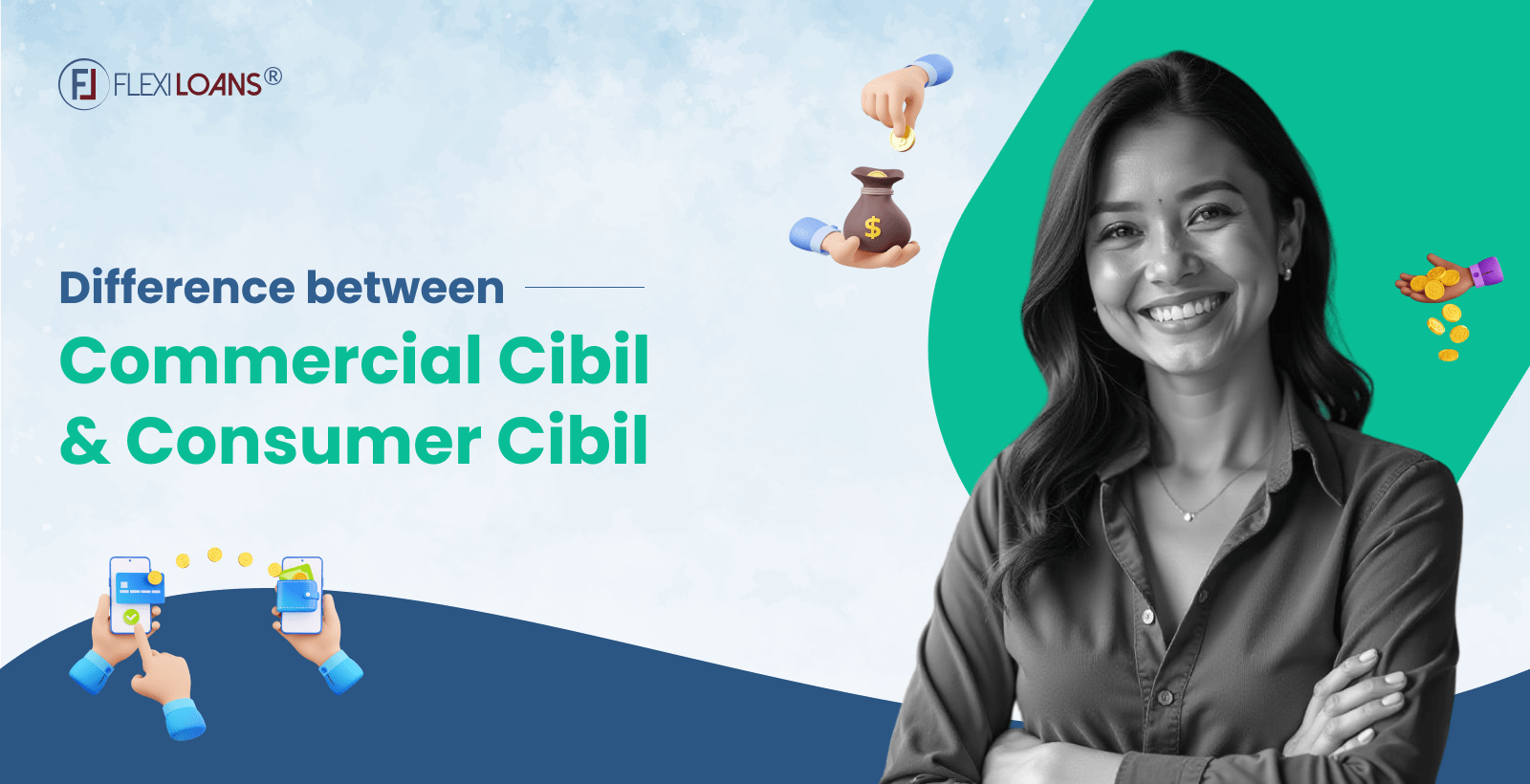 Difference between commercial Cibil and consumer cibil