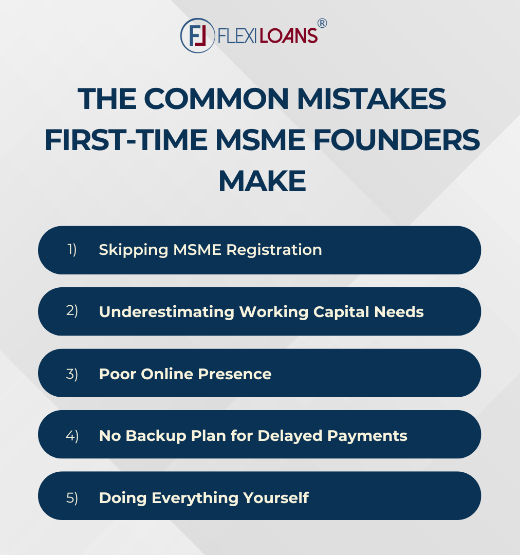 Common Mistakes First-Time MSME Founders Make